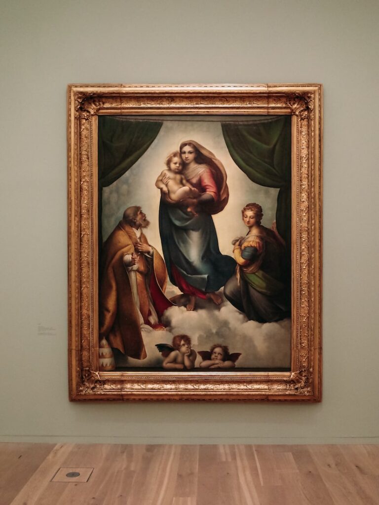 Anton Hille Sistine Madonna 1913 (The Art of Replication at Draiflessen Collection)
