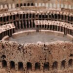 Cork Model Detail from Luigi Carotti Colosseum before 1845-50