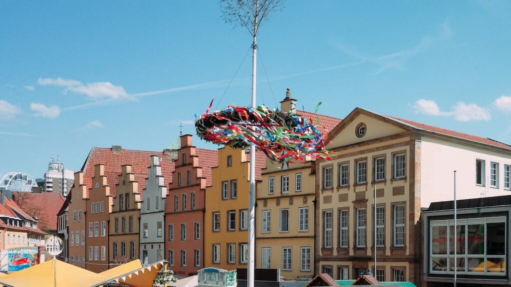 The Market Square and the Erich Maria Remarque Peace center