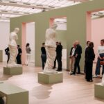 Visitors at The Art of Replication at Draiflessen Collection