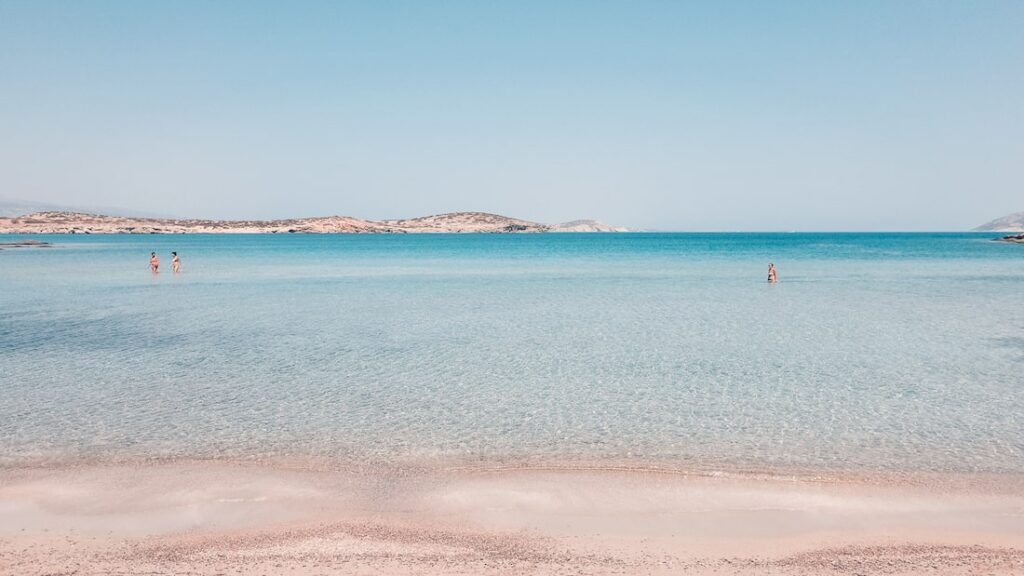 A beach in Schinoussa