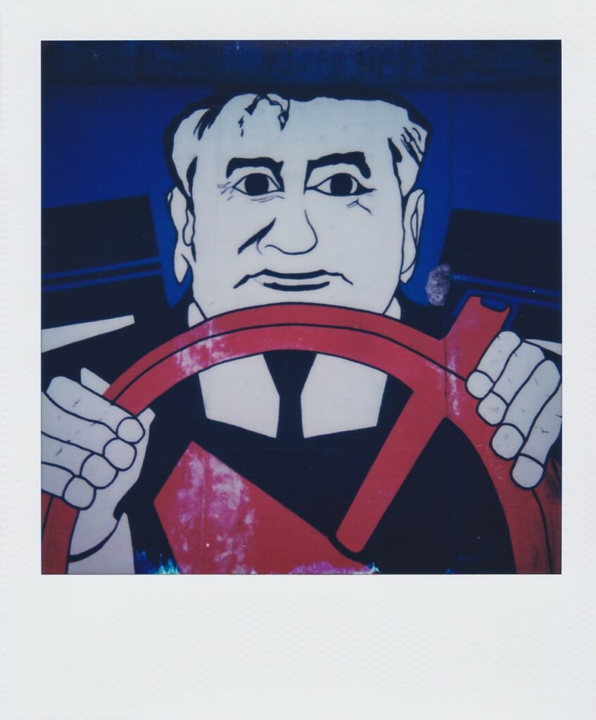 East Side Gallery polaroids Lutz Pottien Untitled ohne Titel 1990