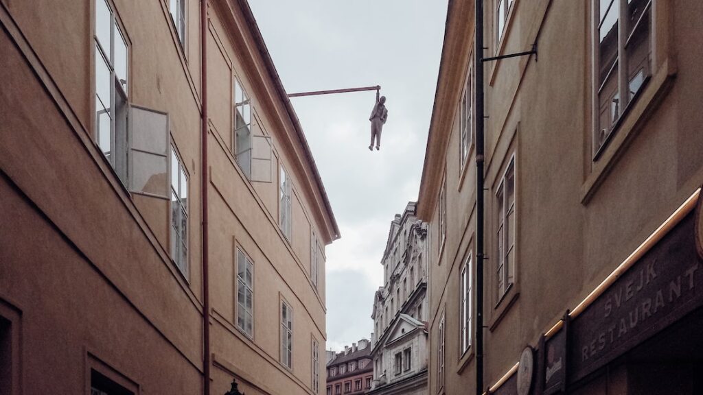 Hanging Sigmund Freud things to do in Prague