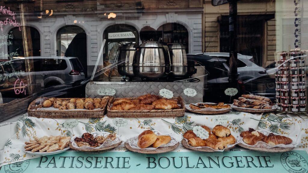 Local food at Karlin bakery