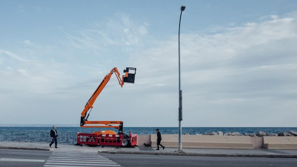 Sea side street photography Spain