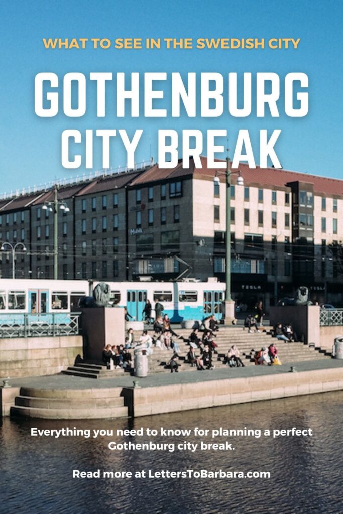 Gothenburg city break travel guide Pin