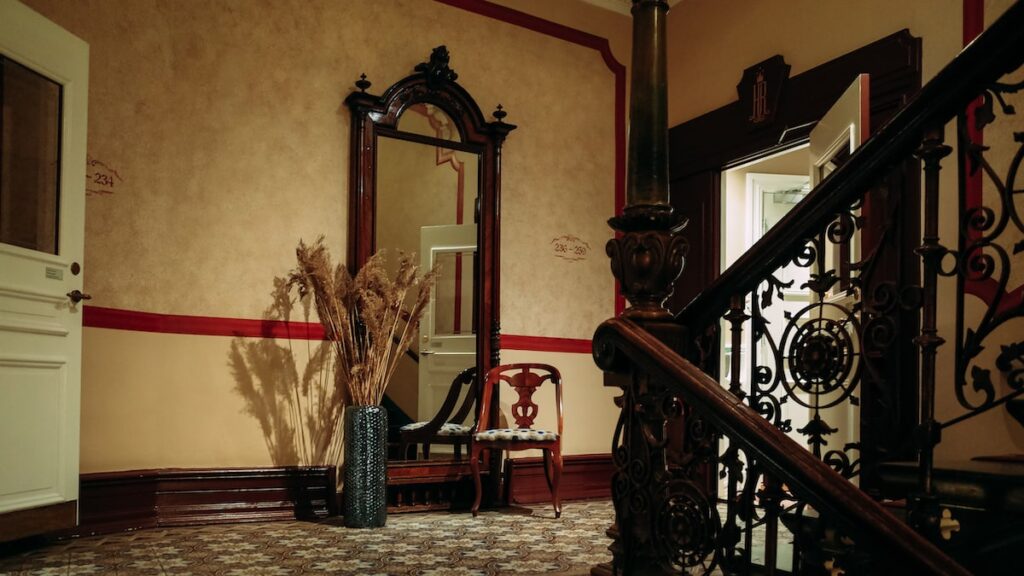 The staircase