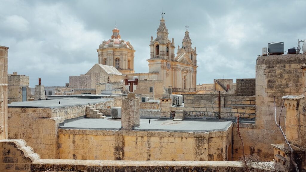 The view from Gustav Cafe Malta