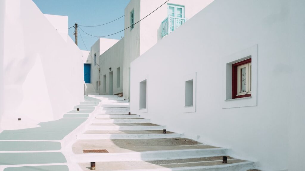 Tholaria, the white village of Amorgos