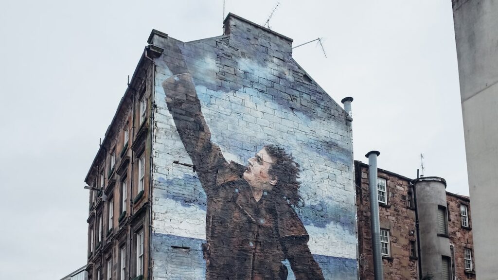 Street art in Glasgow