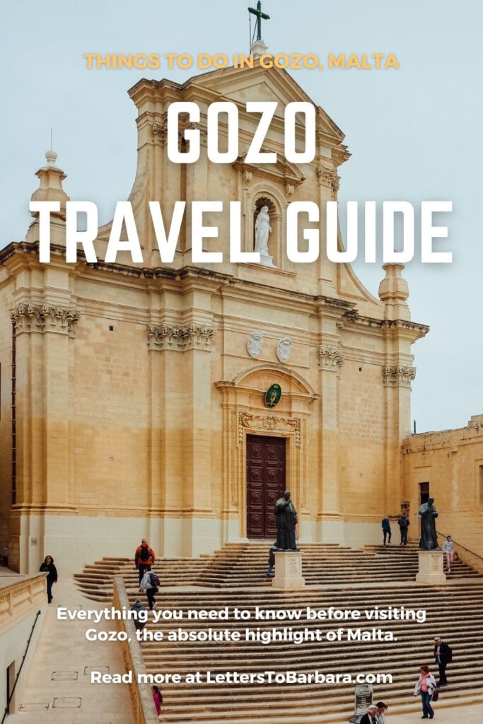 Things to do in Gozo travel guide Pin