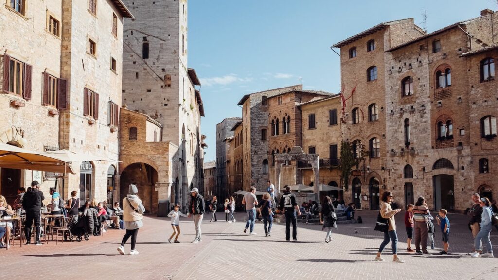 San Gimignano Tuscany road trip