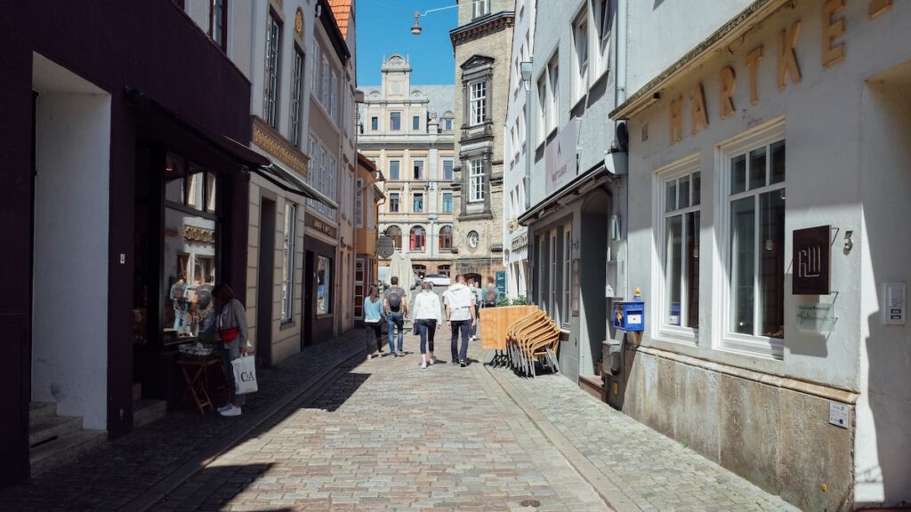 Small street in Schnoor