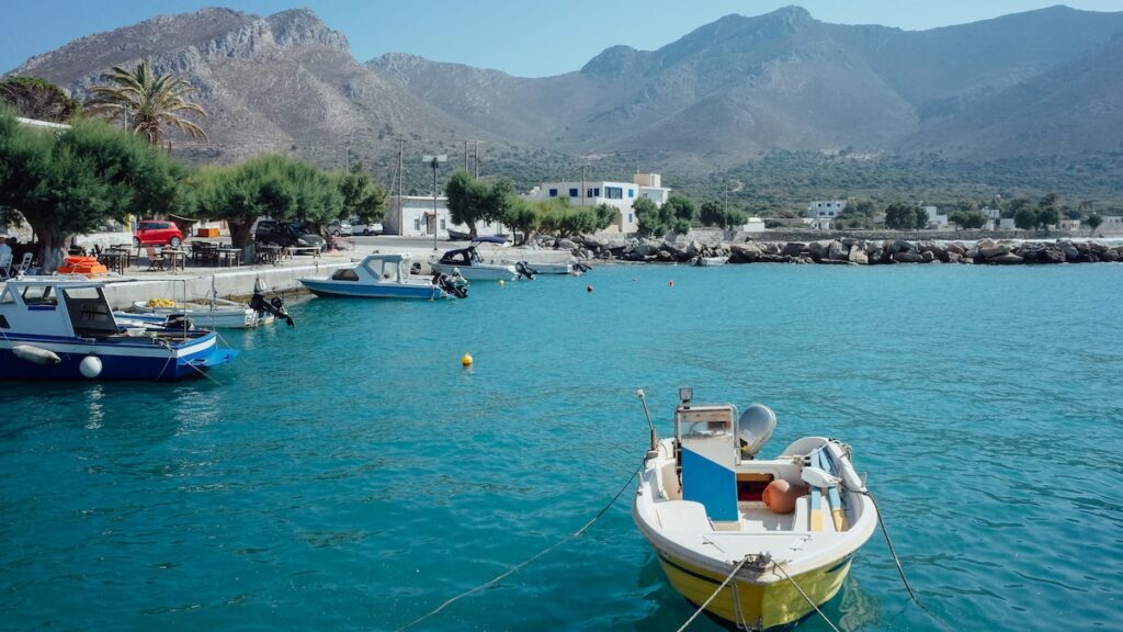 The picturesque port of Agios Antonios in Tilos, Greece - Travel guide