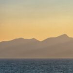 Approaching Anafi by ferry shortly after sunrise - September 2022