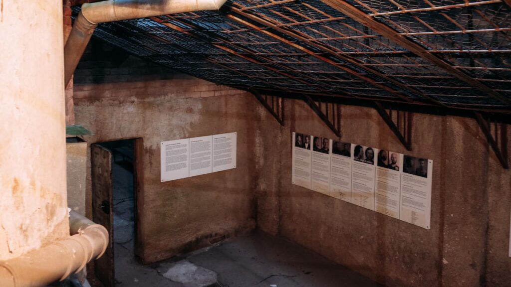 Courtyard at the KGB Building in Riga