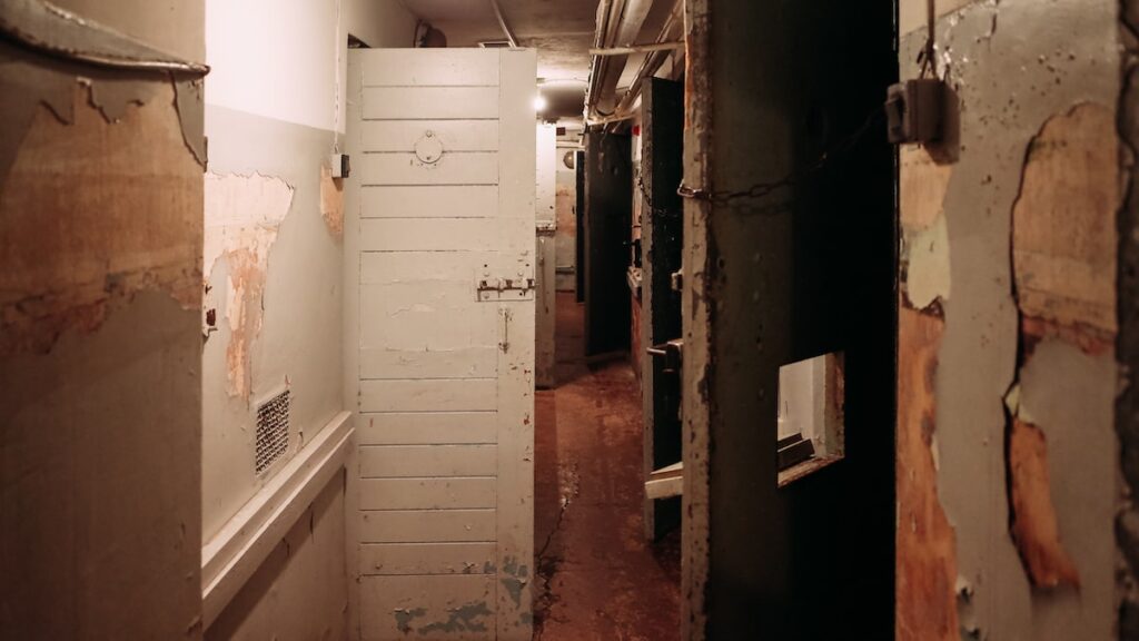 Prison cells at the KGB Building Riga