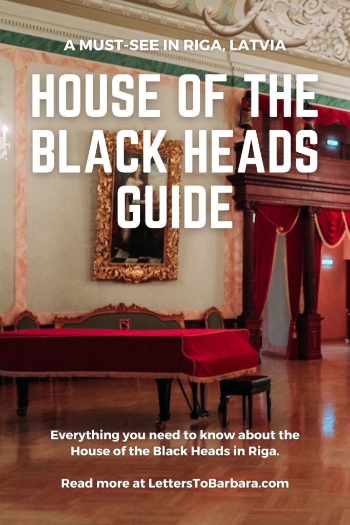 House of the Black Heads Pin