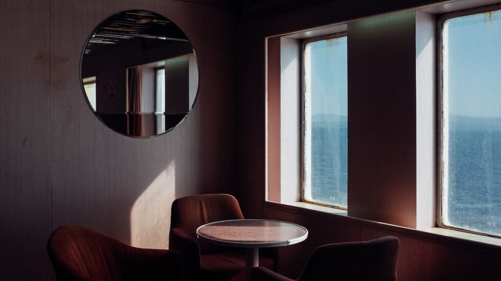 How to book ferry tickets in Greece: Greek ferry interior