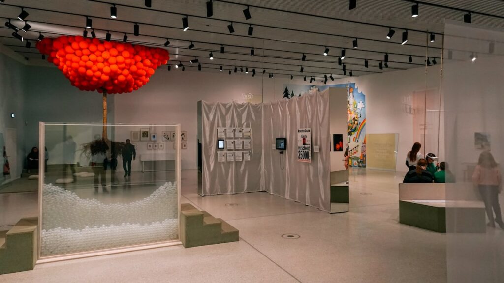A photo from the imPOSSIBLE exhibition at the Museum of the Brothers Grimm