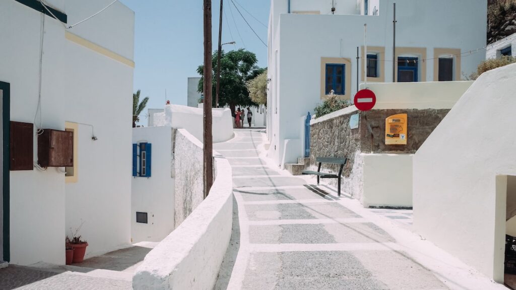 Nikia village on the Dodecanese island of Nisyros