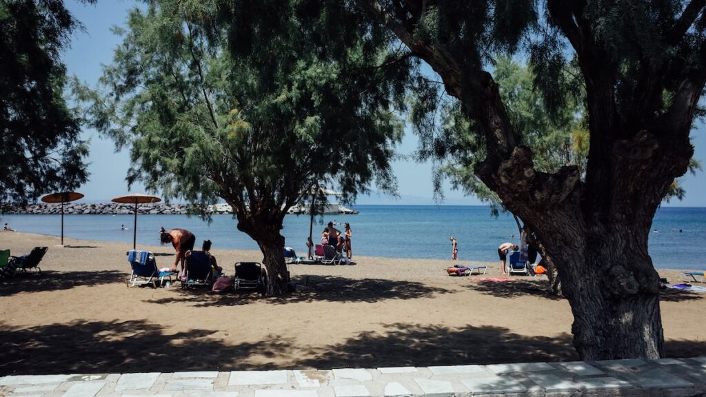 Pali beach in Nisyros