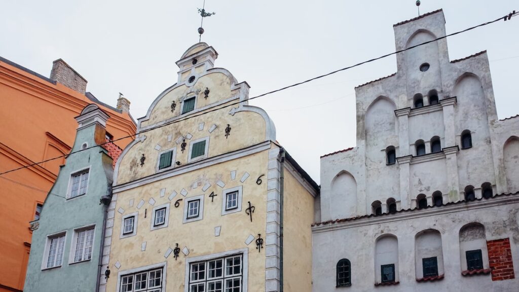 The Three Brothers in Riga, Latvia, is one of the top things to see