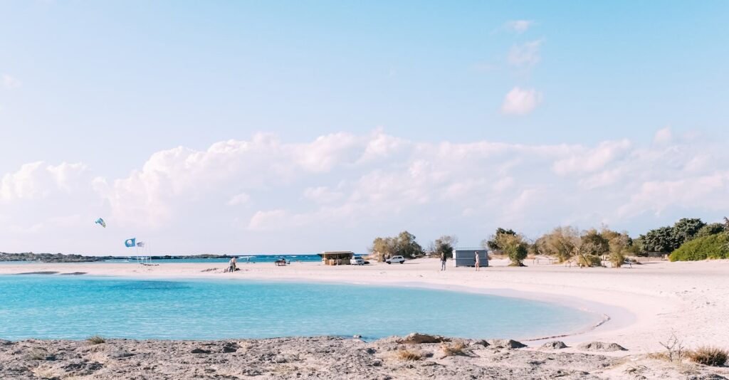 A photo from Elafonisi beach in Crete