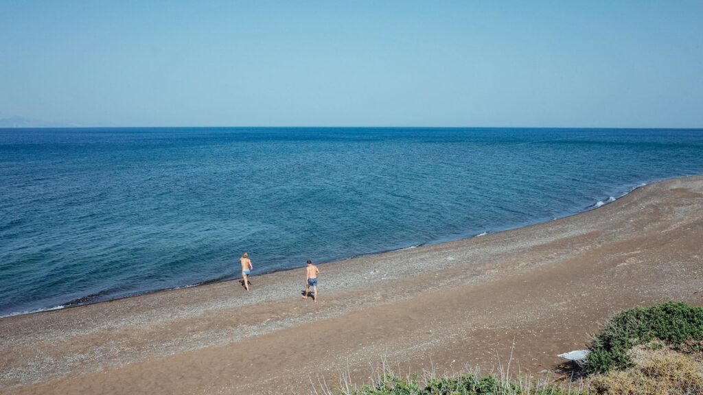 A photo of Lies Beach in Nisyros, Greece.