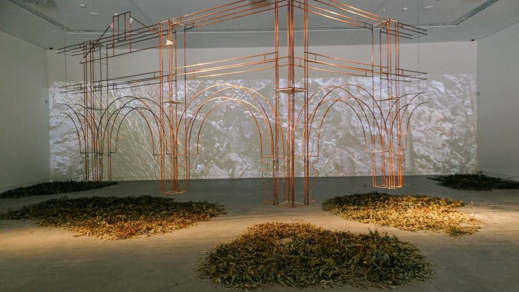 A photo of the pavilion of Australia during the Venice Architecture Biennale 2023
