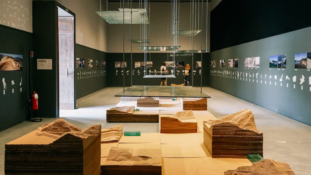 A photo of the pavilion of Greece during the Venice Architecture Biennale 2023
