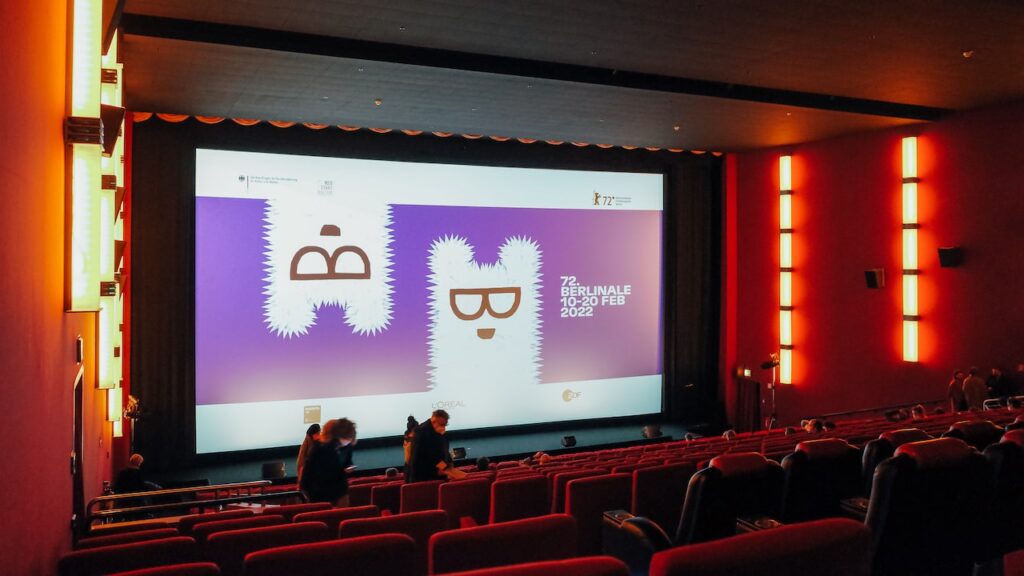 A photo of the interior of Cinemaxx cinema in Berlin, during the Berlinale 2022