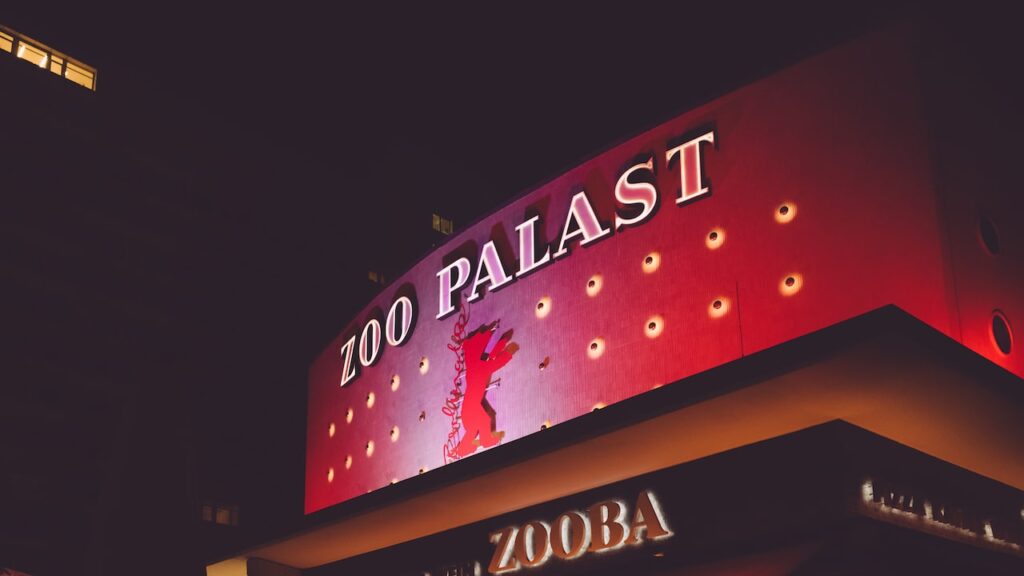 A photo of the Zoo Palast in former West Berlin
