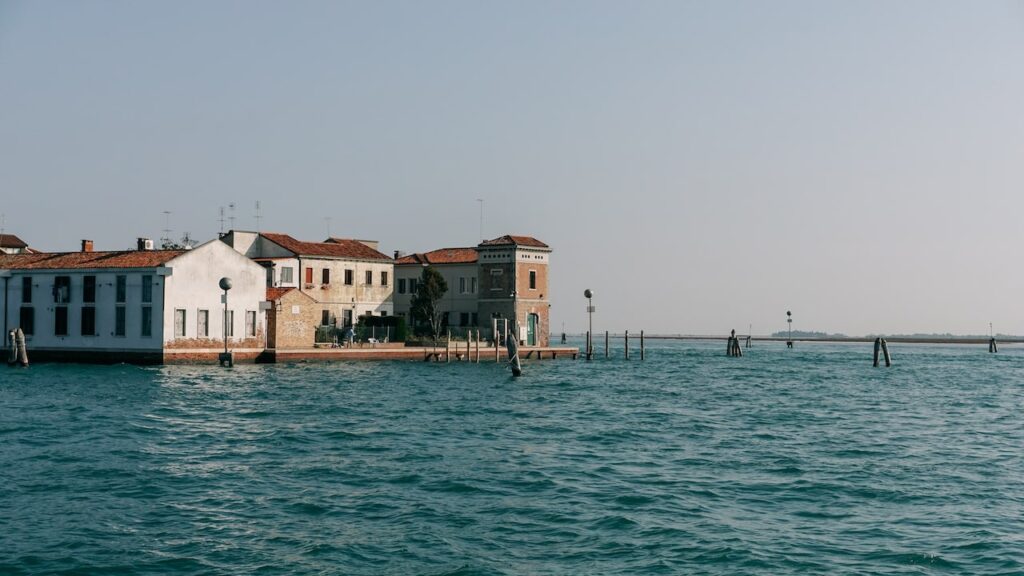 Approaching Murano Island by Vaporetto