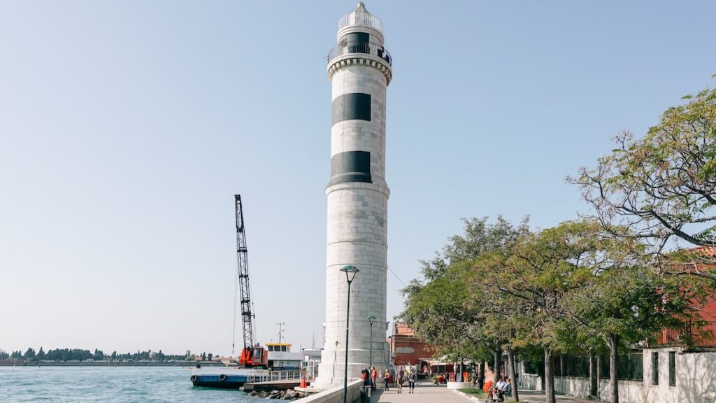 The lighthouse of Murano, called Faro