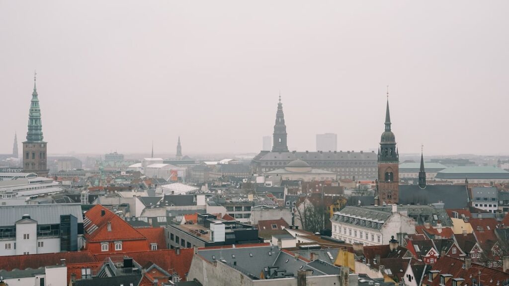 View of Copenhagen from the Rundetårn