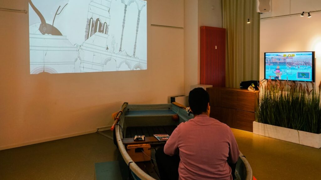 The museum's interior