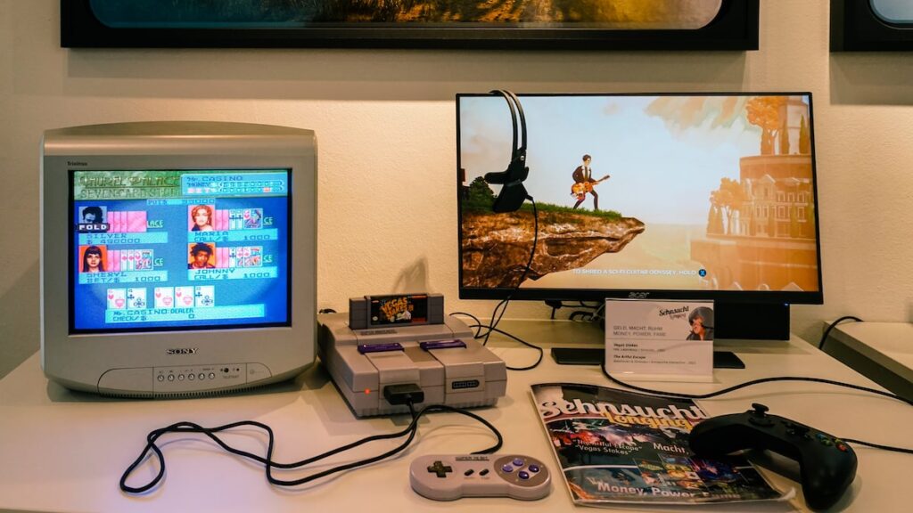 Computers and gaming consoles at the Computer Games Museum Berlin