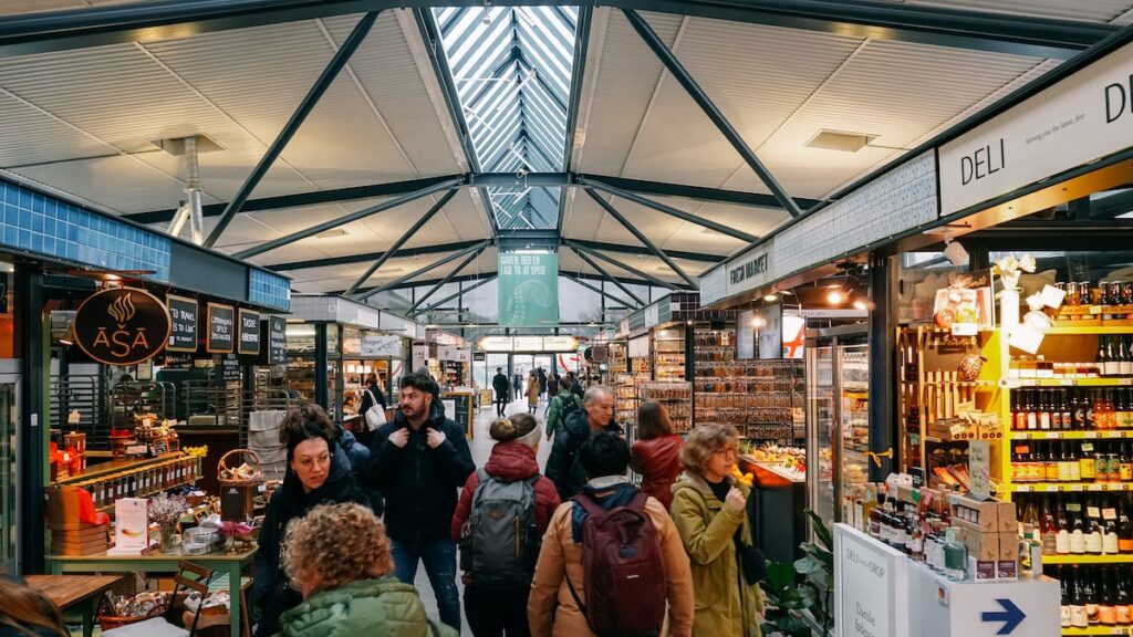 The Torvehallerne Food Market in Copenhagen