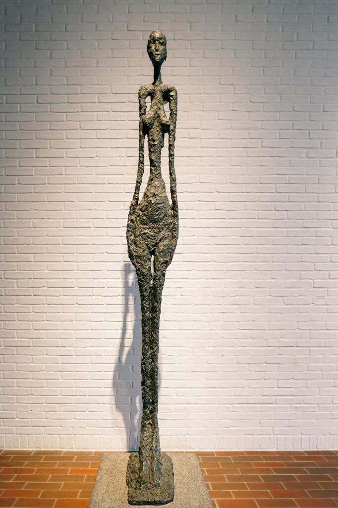 Giacometti Sculpture at the Louisiana Museum Of Modern Art
