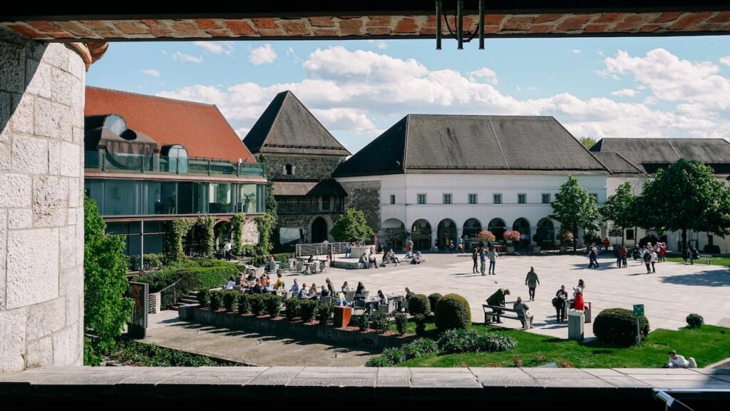 Ljubljana Castle view