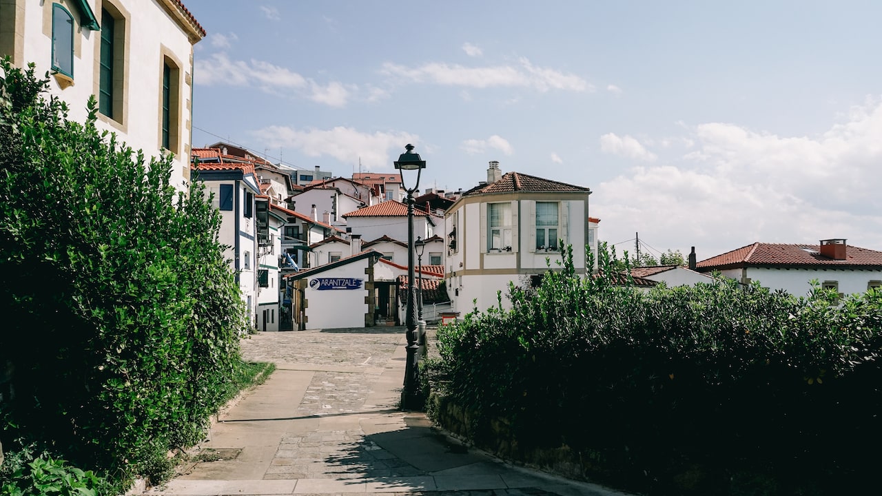 The Algorta Old Port at Getxo, Spain, close to Bilbao