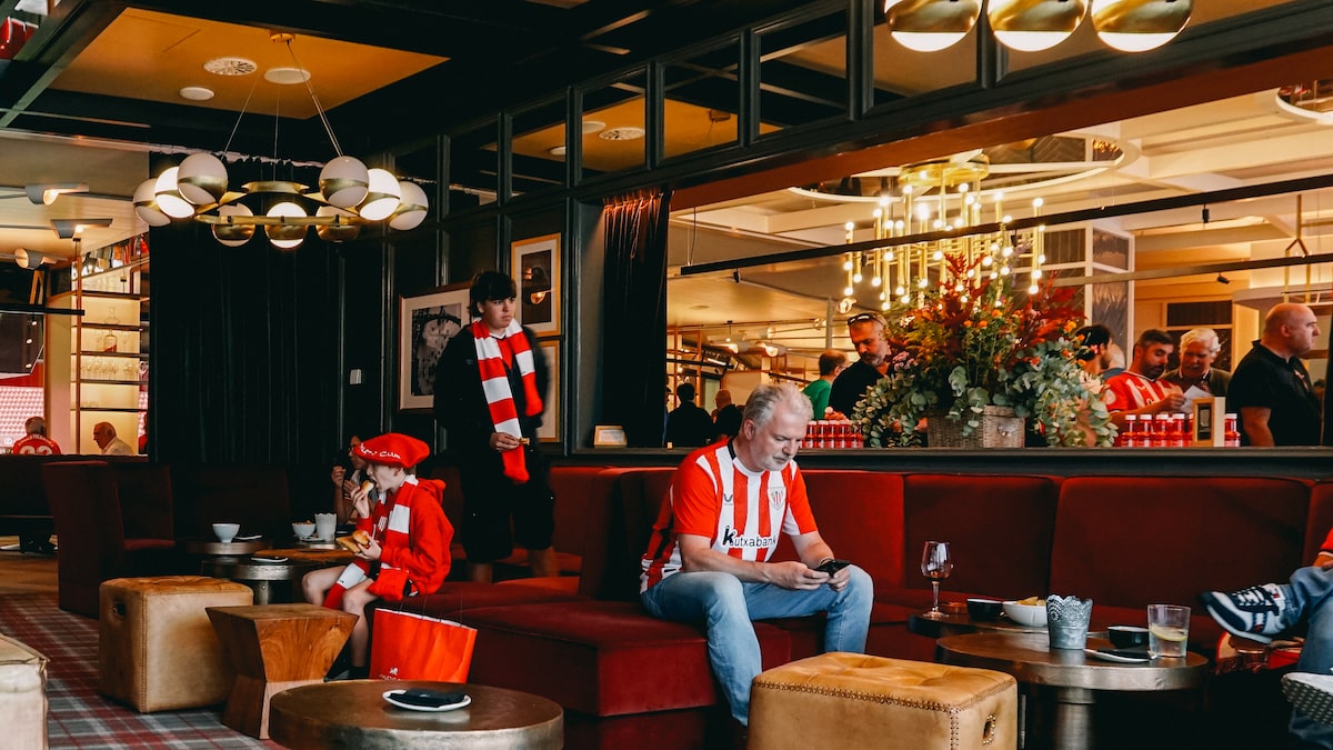 The interior of the Athletic Bilbao VIP