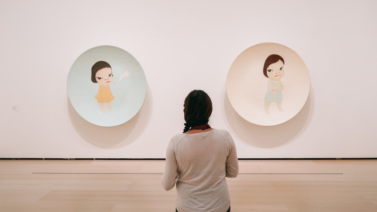 Yositomo Nara exhibition at the Guggenheim Bilbao for the 2024 Year Review