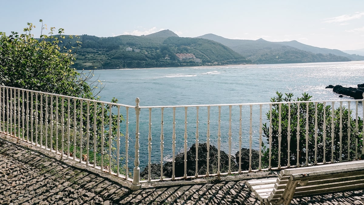 A viewpoint in Mundaka, Spain