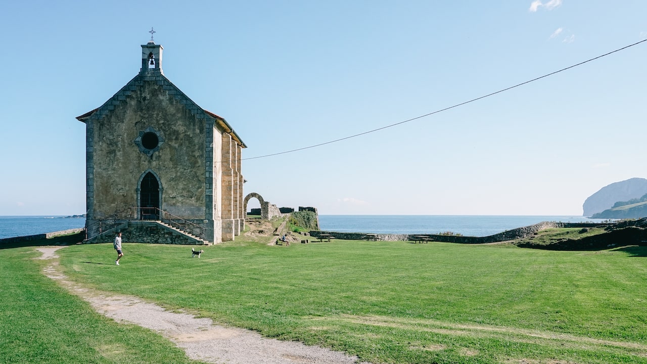 The church of Santa Catalina in Mundaka