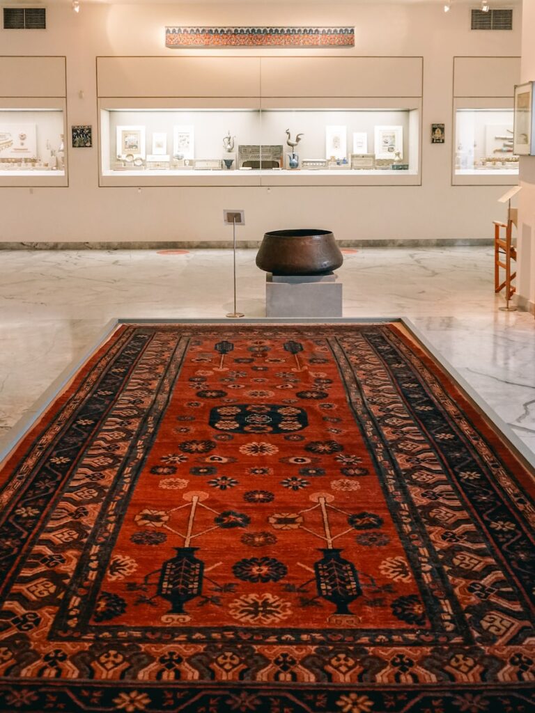 Carpet at the Museum of Islamic Art in Athens