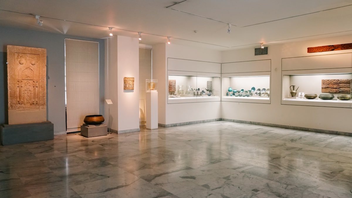 The interior of the Benaki Museum Of Islamic Art Athens