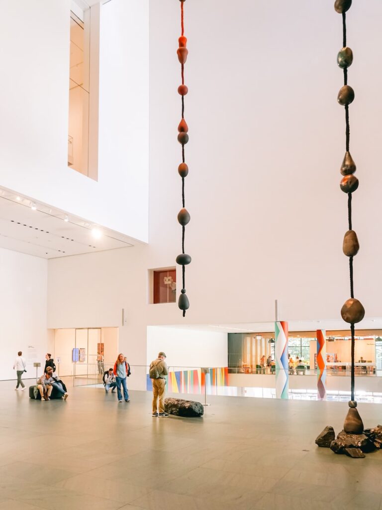 Art exhibition at the MoMA in NYC