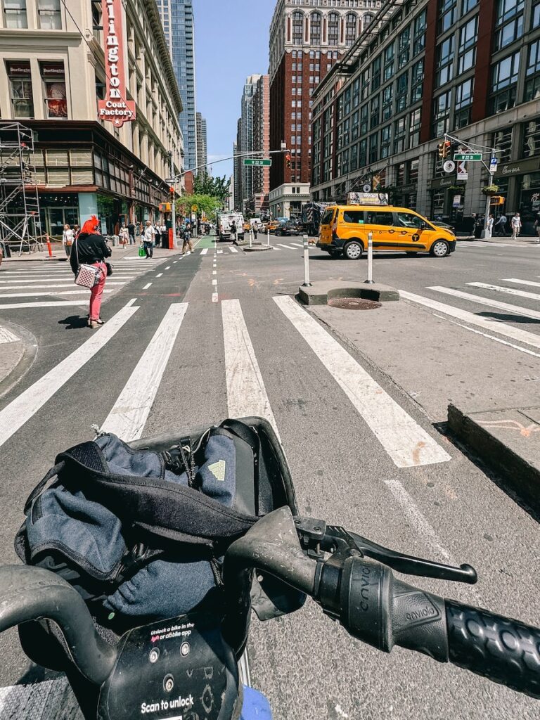 The bike I rented from Citi Bike during my stay in New York City